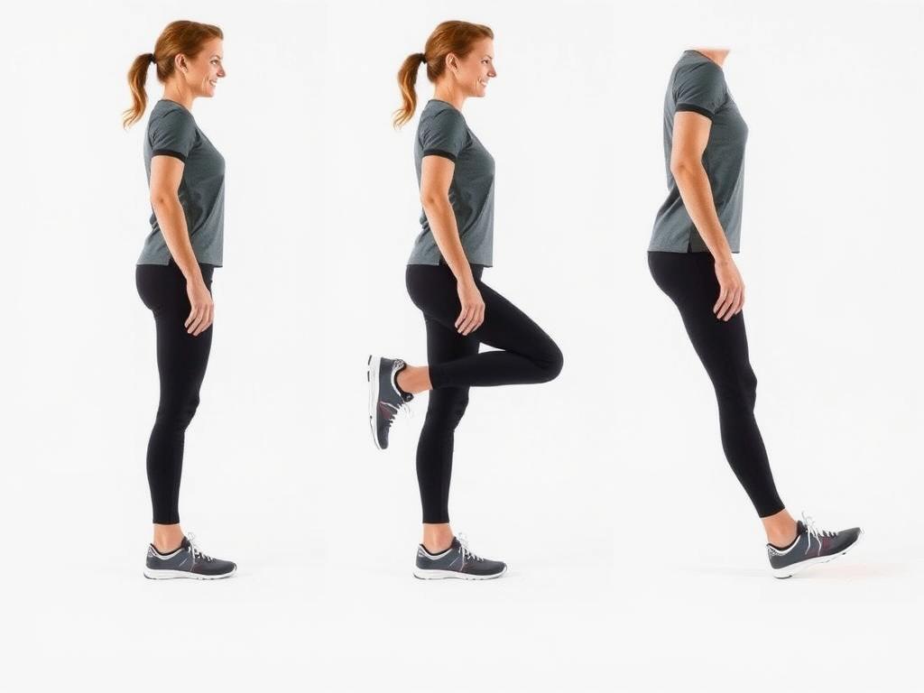 Person demonstrating ankle hops plyometric exercise for bone density Person demonstrating ankle hops plyometric exercise for bone density